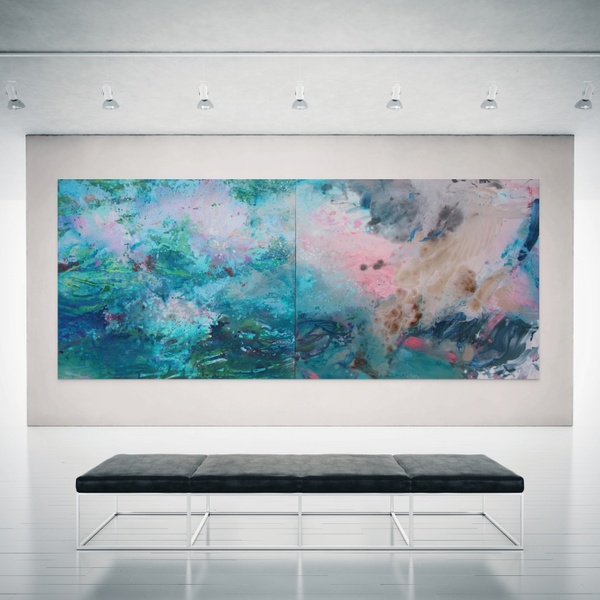 Sea garden 150x360 cm