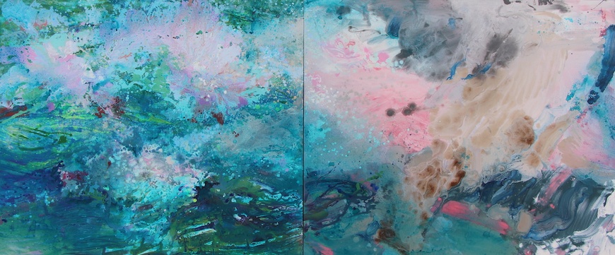 Sea garden 150x360 cm