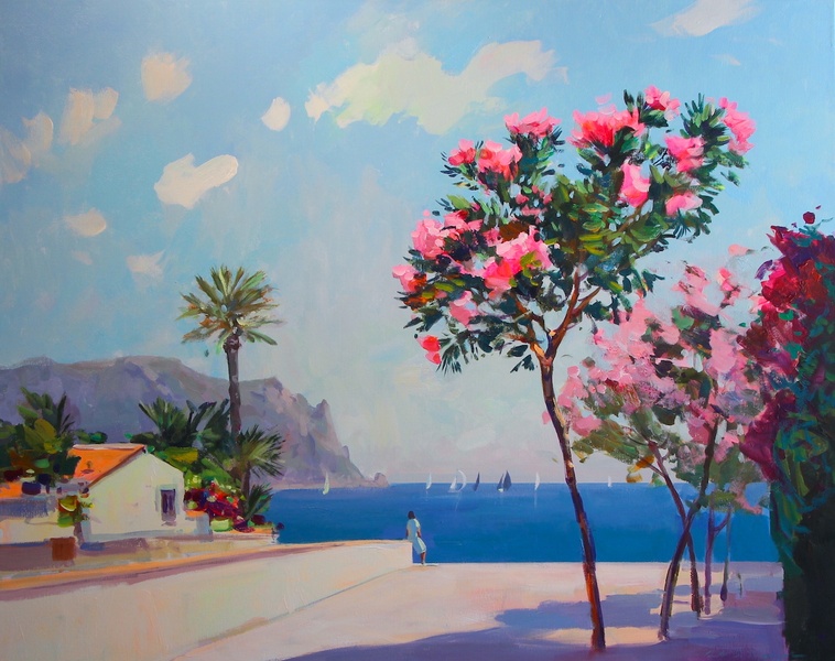 Regatta in Javea 95x120 cm