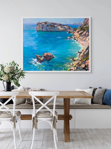 Isla Descubridor. Cala Ambolo 95x120 cm