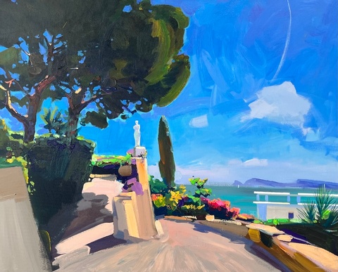 Mediterranean Afternoon 81x100 cm