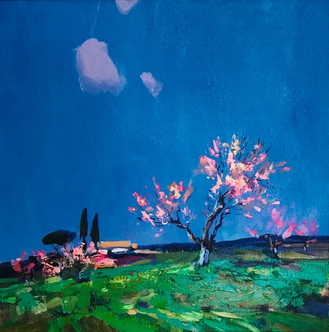 Fragrant afternoon 60x60 cm