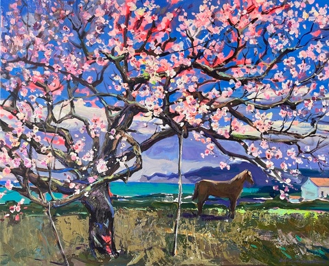 Spring Moment 81x100 cm