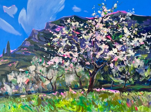 Spring Blossom 90x120 cm