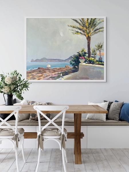 Spring in Cala Blanca 95x120 cm