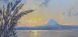 Golden Hour in Javea Bay 85x180 cm