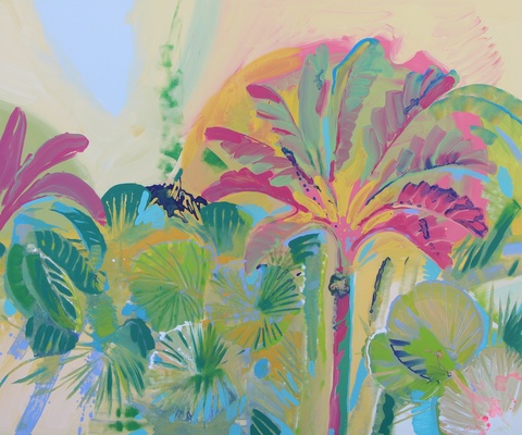 Mediterranean Garden 150x180 cm