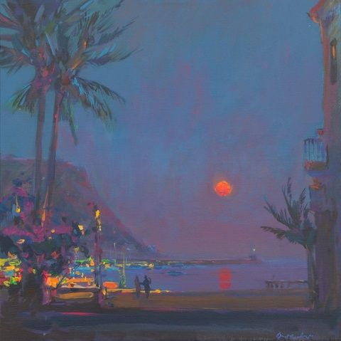 Javea. Port 40x40 cm
