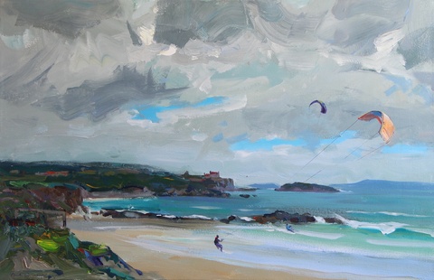 Lanzada Beach 65x100 cm