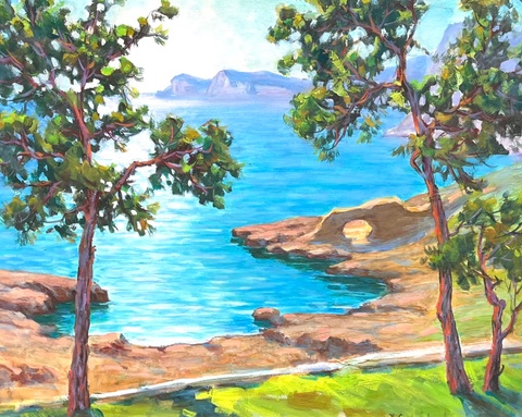 Cala Blanca 50x61 cm