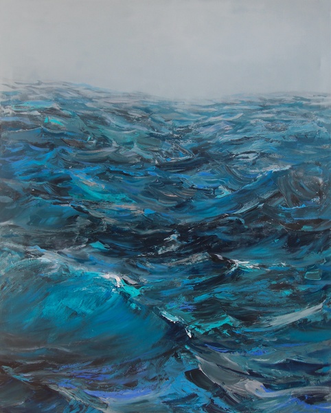 Open water 150x120 cm