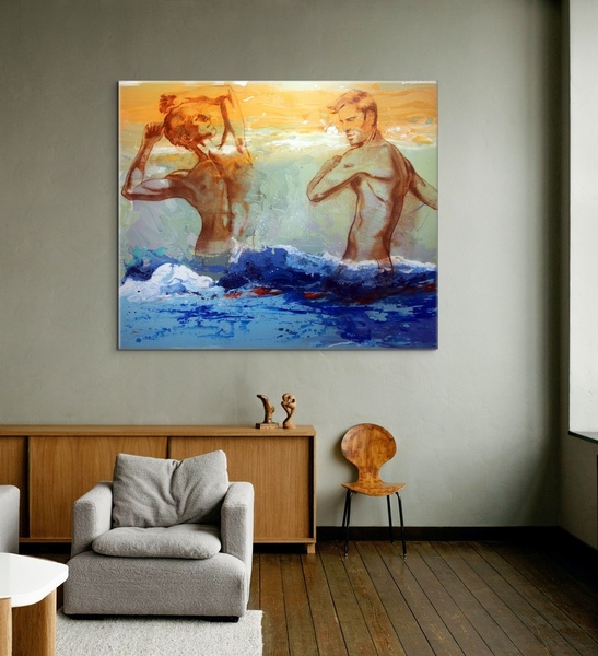 The Bathers 150x180 cm